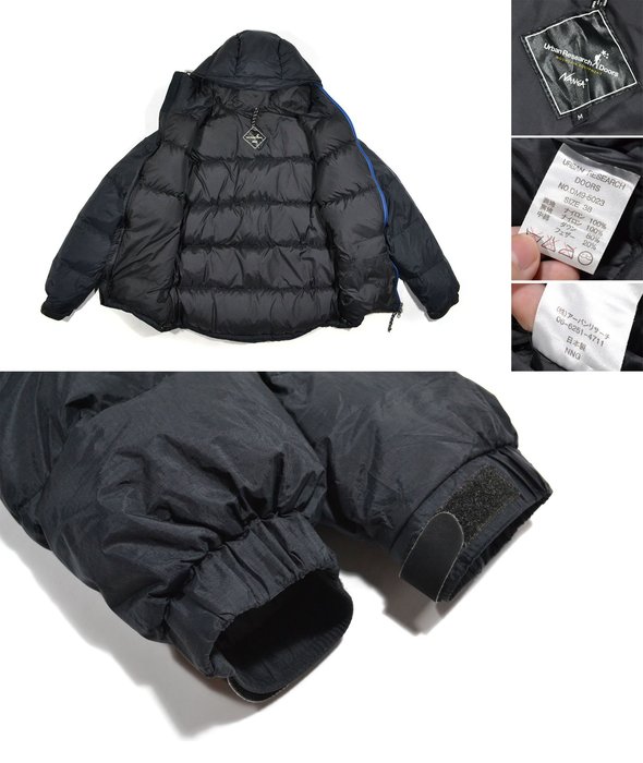 已售出Urban Research Doors x Nanga Navy Down Jacket 日本製M再生