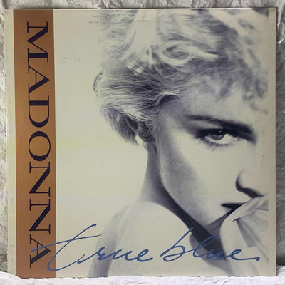 瑪丹娜-忠實者超級俱樂部混音單曲 12” 二手迷你專輯黑膠（日本首版）Madonna - True Blue (Super Club Mix) Vinyl