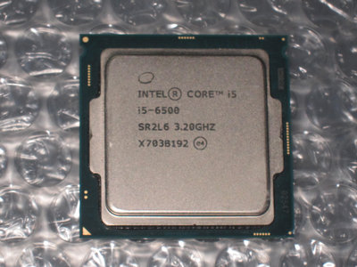 售:六代intel Core i5-6500 3.2G  14nm 1151腳位 4核心 CPU(良品)(1元起標)