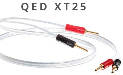 『概念音響』英國 QED XT25 REFERENCE 喇叭線.(3M/對)公司貨