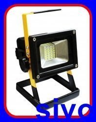 ☆SIVO電子商城☆附贈1組充電器3顆18650鋰電池~LD-715 LED手提式投光燈12W(可摺疊收納)