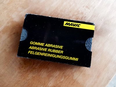 ~騎車趣~MAVIC 輪圈清潔石 ABRASIVE RUBBER 清潔煞車邊