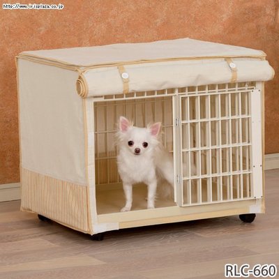 IRIS可水洗全塑寵物籠 貓籠 狗籠 室內籠 RLC-660（附輪+防風罩）每件5,600元