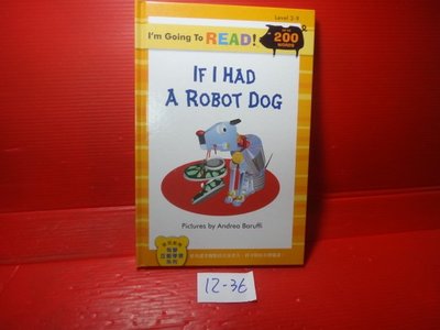 【愛悅二手書坊 12-36】If I Had A Robot Dog 假如我有一隻機器狗   國際啟思教育