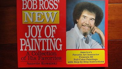 BOB ROSS風景畫冊3本.1本單賣1600....