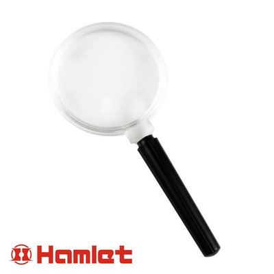 【Hamlet 哈姆雷特】2x&4x / 60mm 光學級壓克力手持型放大鏡【EL-007】