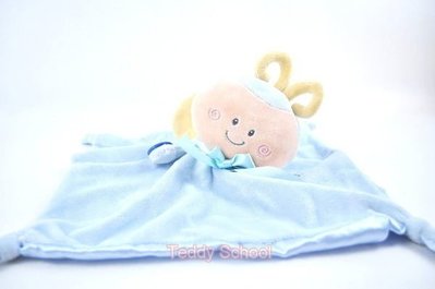 ☆☆╮泰迪學園╭☆☆ 美國 Baby Gund【立體小蜜蜂方巾】藍色．（小貝比可使用）