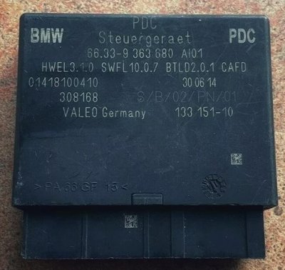 德，BMW停車距離晶片PDC 倒車雷達晶片9363680，其他款另洽