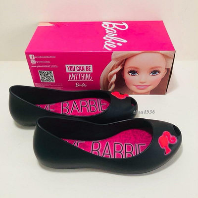 《現貨》IPANEMA BARBIE SAP FLUFFY KIDS 女童 包鞋 巴西尺寸28，29，30（夢幻芭比公主 魚口娃娃鞋-黑色）