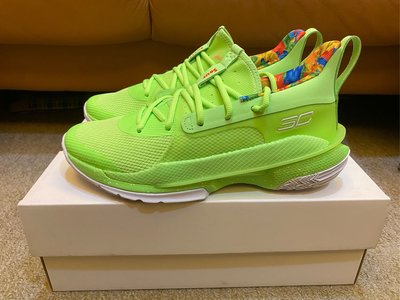 Under Armour CURRY 7 Sour Patch Kids 螢光綠 柯瑞 3021258-302