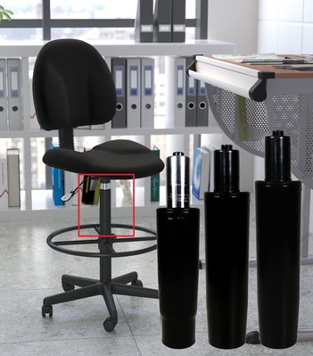 加強型辦公椅可旋轉支撐桿老板椅氣桿電腦轉椅氣壓棒液壓棒-Misaki精品