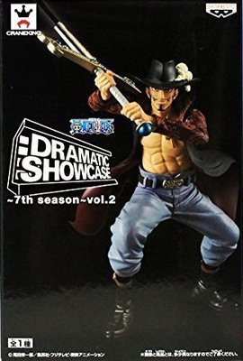 日本正版景品 海賊王 航海王 DRAMATIC SHOWCASE 7th season vol.2 鷹眼 公仔 日本代購