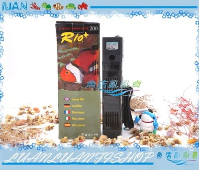 【魚店亂亂賣】RIO摩爾PF200沉水過濾器(524L/H)耐用 . 耐超(含濾杯)內置過濾馬達台製
