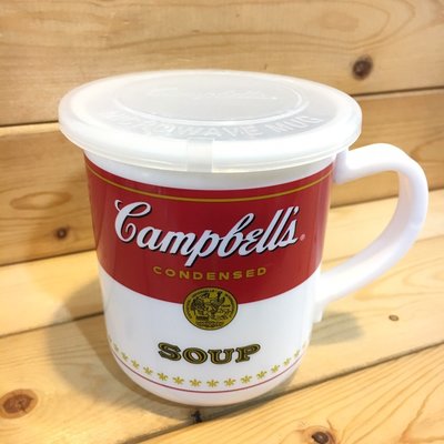 (I LOVE 樂多) 日本進口 andy warhol 安迪沃荷 campbell soup 濃湯罐造型塑膠杯 附杯蓋