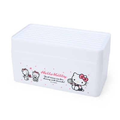 【正版】 Hello Kitty 磁吸式 口罩 收納 抽取盒