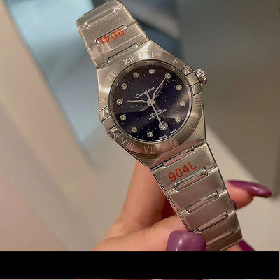 新款熱銷 星座系列女士石英MKS蝶飛情侶對表經典鋼帶VS海馬300代發明星大牌同款手錶