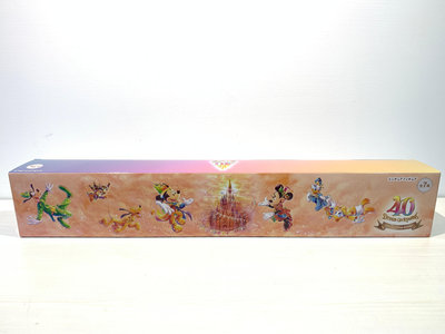 (現貨)東京迪士尼40週年紀念米奇家族及奇奇與蒂蒂盒玩公仔
