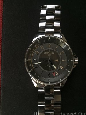 [K&amp;K 超優惠 24期0利率 精品 機械錶]Chanel J12 GMT H3099  鈦陶瓷 41mm 自動上鍊