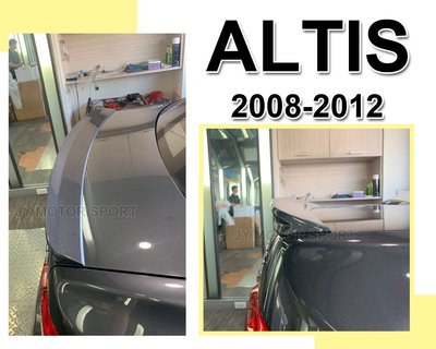》傑暘國際車身部品《全新實車 ALTIS 08-12 10.5代 10代 3D樣式 尾翼 鴨尾 含烤漆