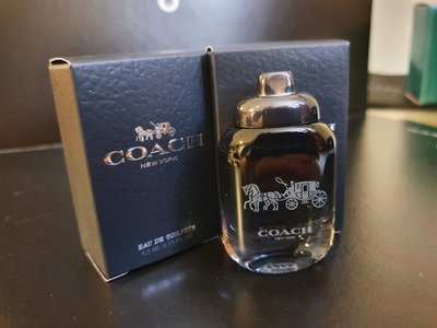 COACH 時尚經典男性淡香水 4.5ml 小香（公司貨，中文標籤）