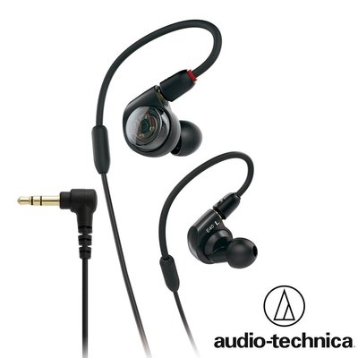 ㊣台中錄人甲㊣ audio-technica / ATH-E40【高音質雙動圈耳塞式外場&錄音室用監聽耳機】
