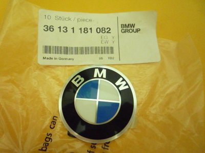 BMW 鋁圈中心貼紙 E21 E28 E30 E32 E34 E36 E38 E39 E46 老車專用 也可當方向盤貼紙