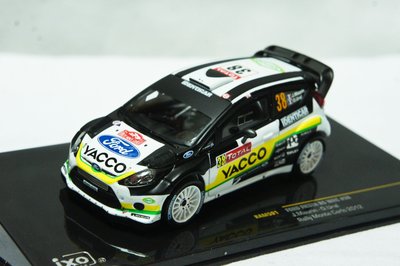 【絕版現貨】1:43 IXO Ford Fiesta RS WRC #38 Rally Monte Carlo 2012