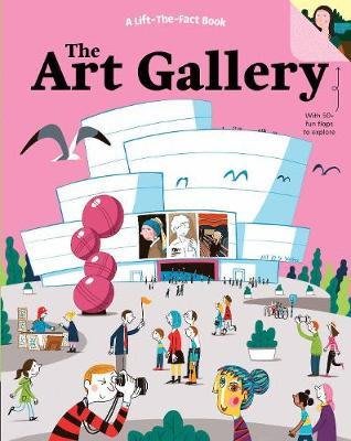 全新 現貨 The Art Gallery a Lift-the-Fact Book 翻翻書