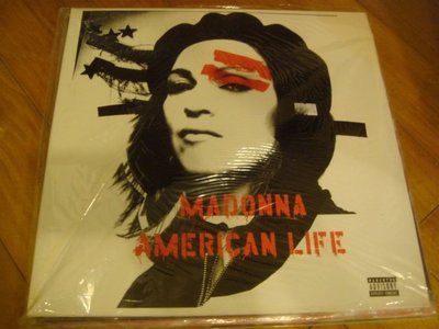 黑膠唱片=LP=專輯=瑪丹娜=Madonna=夢醒美國 American Life=雙片=全新=首版黑膠=非復刻