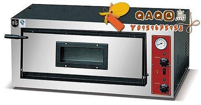 商用燃氣烤箱 一層一盤烤箱烘焙氣烘爐面包蛋糕披薩爐-QAQ囚鳥