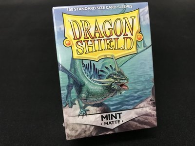 《集》龍盾 Dragon Shield Mint Matte 薄荷綠 卡套 魔法風雲會 65x90 mm 磨砂
