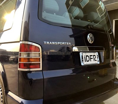 IDFR-汽車精品 VW 福斯 T5 03-09 鍍鉻後燈框 精品 改裝 配件