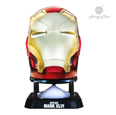 [復仇者聯盟4] MARVEL 鋼鐵人Mark46頭盔迷你藍牙喇叭