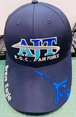 【我愛空軍】台灣製  AJT便帽 高教機便帽 棒球帽 專門製造美國大聯盟帽廠藍色C3-170(專利授權)