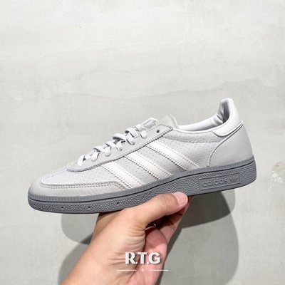 【RTG】ADIDAS OG HANDBALL SPEZIAL 銀灰 復古 皮革 三葉草 休閒 男女鞋 IE9840