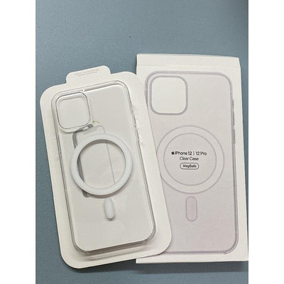 Magsafe磁吸帶動畫 手機殼适用于 iPhone 12 13 Pro 13Pro Max 透明蘋果官方殼半包
