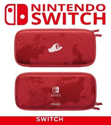 3C-HI客 任天堂 Nintendo Switch NS 瑪利歐奧德賽 特製 主機包 加 保護貼 日本原廠
