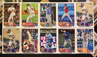 2023 Topps Series Two series #564 573 578 575 583 583 589 595 592 591 (10)
