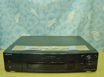 【小劉二手家電】SONY VHS 錄放影機,SLV-GT3型,故障機也可修理!