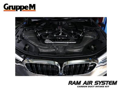 【Power Parts】GruppeM RAM AIR SYSTEM 進氣組 BMW F90 M5 2017-