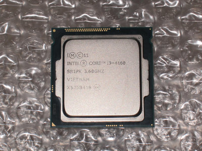 售四代intel Core i3-4160 3.6G 22nm LGA1150腳位 CPU (良品)