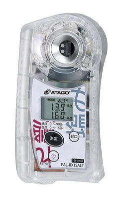日本ATAGO鹽糖度計糖集糖度及鹽度測量PAL-BX|SALT塩糖度計