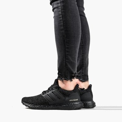 小阿姨shop Adidas ULTRA BOOST 4.0 Triple 黑色 慢跑鞋 女鞋 F36123