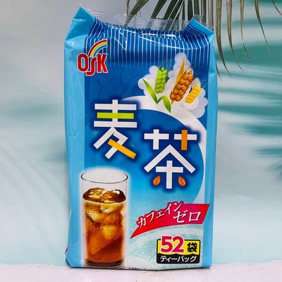 日本 OSK 小谷穀粉 52袋麥茶 416g 零咖啡因