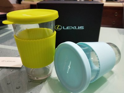 凌志 LEXUS Glass lock隨手杯組 耐高溫 100%環保可回收材質