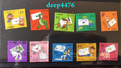 日本信銷郵票  玩具總動員4724