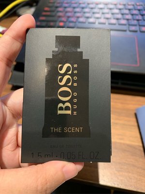 美代小舖 Hugo Boss The Scent 紳士 男性淡香水 1.5ml 沾式 試管香水 全新