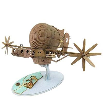 [日版] 吉卜力 宮崎駿 天空之城 飛機 飛行器 3D紙模 紙模型 立體紙雕