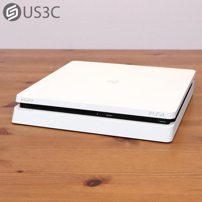 【US3C-板橋店】公司貨 Sony PS4 Slim CUH-2218B 1TB 白色 電玩主機 二手主機 遊戲主機