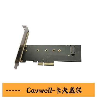 Cavwell-支持22110 PCIe x4 NVMe M2 NGFF SSD轉PCIE X4 30 40轉接卡-可開統編